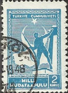 TURKEY - #RA50 - Used - SCV-0.25