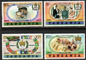 Tanzania Sc #99-102 MNH