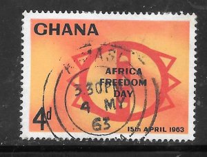 Ghana #136 Used Single