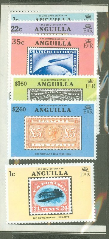 Anguilla #349-354 Mint (NH) Single (Complete Set)