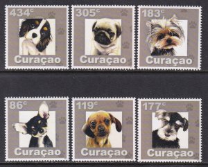 Curacao 246-251 Dogs MNH VF