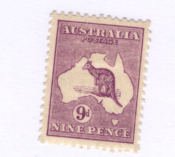 Australia #50a F-VF Used - Stamp - CAT VALUE $60.00