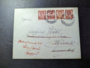 1939 Yugoslavia Cover Krapina to Vienna 21 Austria