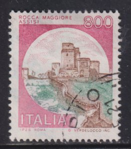 Italy 1429 Rocca Maggiore, Assisi 1980