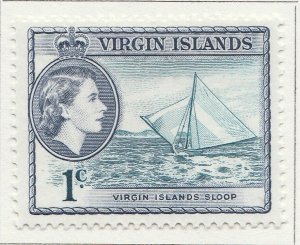 1956 English Colony British Colony VIRGIN ISLANDS 1c MH* A28P18F27718-