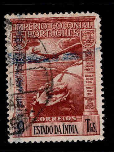 Portuguese India Scott C7 Used airmail