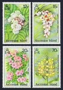 Ascension 381-384, MNH. Michel 390-393. Wildflowers, 1985.