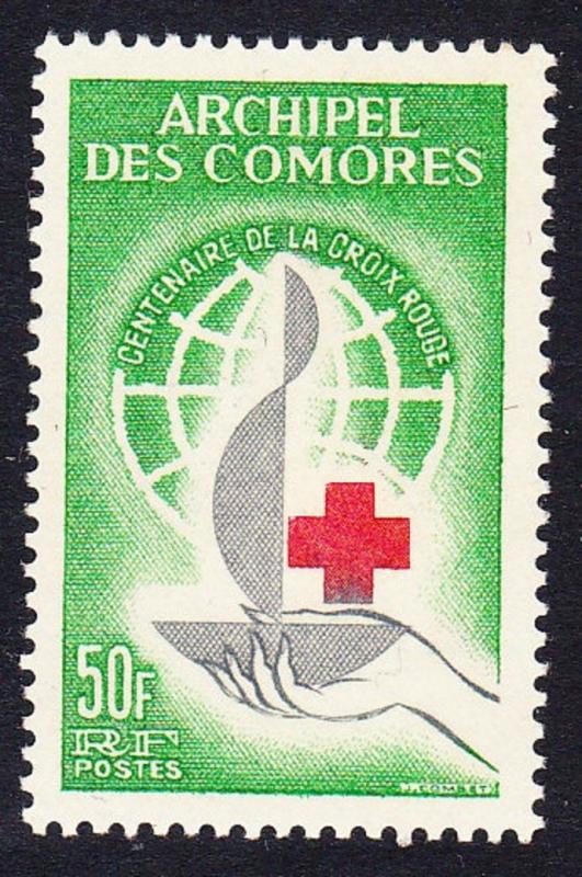 Comoro Is. Red Cross Centenary 1v SG#34 MI#53