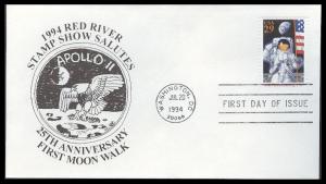 #2841 First Moon Landing RRSS FDC