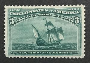 MOMEN: US #232 MINT OG NH #28221