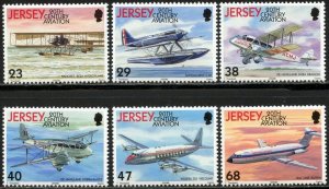 Jersey 2003 - Aviation  -  MNH set # 1063-1068