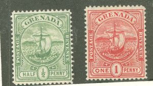 Grenada #68-69 Unused Single