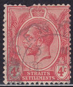 Straights Settlement 183 USED 1921 King George V