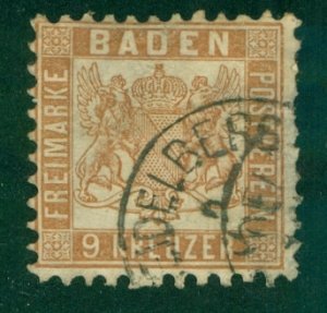 BADEN 23 USED (RL) 3202 CV $30.00 BIN $9.00