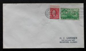 US #499e,790 Excellent SOTN Golden Gate Expo Cancel 1939