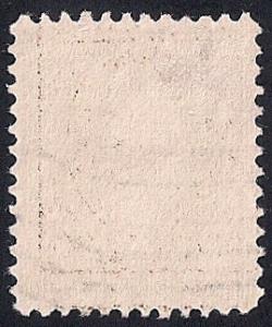 377 4 cent Washington, Brown Stamp used F-VF