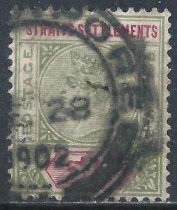 Straits Settlements, Sc #87, 50c Used