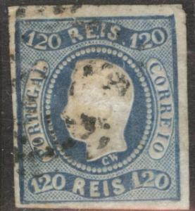 Portugal Scott 24 King Luiz CV $70 1866