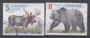 Canada Scott 1693 &1694 Used - Wildlife Issues