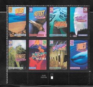 #4033-72 MNH Plate POS. #2 Block of 8