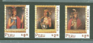 Peru #1187-9 Mint (NH) Single (Complete Set)