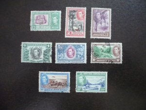 Stamps - British Honduras - Scott# 115-122 - Used Part Set of 8 Stamps