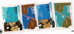 Portugal #1160-3 MNH complete flight