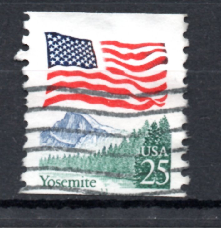 US Scott #2280a, Plate Number Coil #11, Mottled Tagging