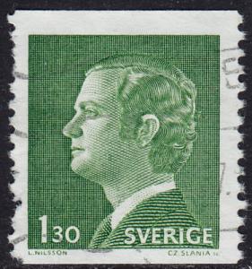 Sweden - 1976 - Scott #1072 - used - Carl XVI Gustaf