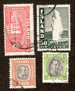 Iceland Lot e Used!