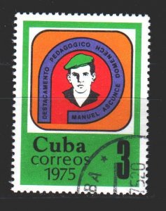 Cuba. 1975. 2097. Student movement. USED.
