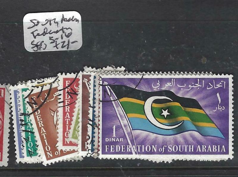 FEDERATION OF SOUTH ARABIA  (P1905B) SET  TO 1D  SG 3-16  VFU