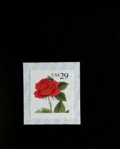 1993 29c Red Rose, Coil Scott 2490v Mint F/VF NH