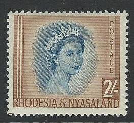 Rhodesia and Nyasaland  mh sc 151