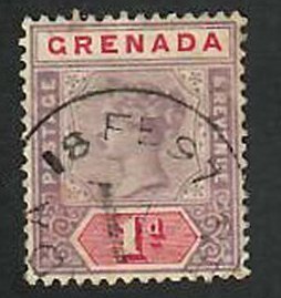 Grenada; Scott 40; 1896; Used