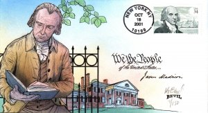 #3545 James Madison Bevil FDC