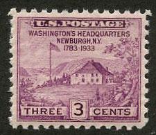 US Scott #727 Mint VF; Never Hinged