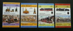 St. Vincent Union Island Locomotive 1984 Train Railway Transport (stamp) MNH