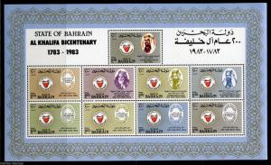 BAHRAIN SOUVENIR SHEET SCOTT#300  MINT NEVER HINGED