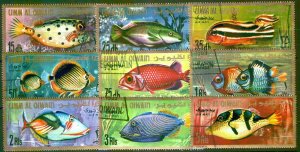 224 - Umm Al Qiwain - Fish - Used Set