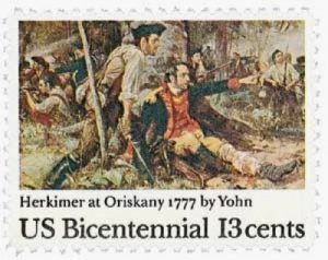 1977 Herkimer at Oriskany Single 13c Postage Stamp, Sc# 1722, MNH, OG