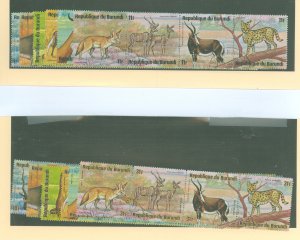 Burundi #479-484/C218-223  Single (Complete Set) (Animals)