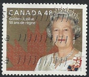 Canada #1932 48c Queen Elizabeth II Golden Jubilee