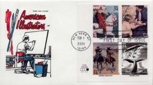 United States, First Day Cover, Art