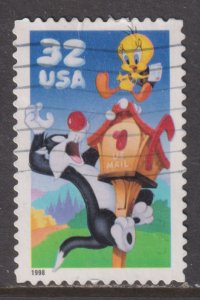 United States 3204a Sylvester & Tweety Bird 1998