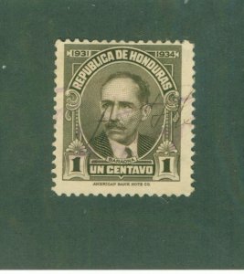 HONDURAS 298 USED BIN $0.50