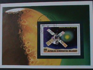 MALAGASY-1976-OPERATION VIKING TO THE MARS CTO S/S VF- WE SHIP TO WORLDWIDE