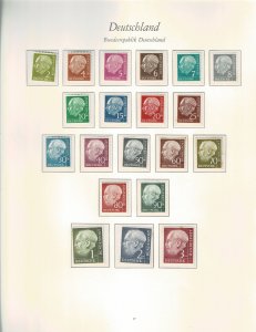 Borek 1970 – 1987 Germany  Album With Stamps