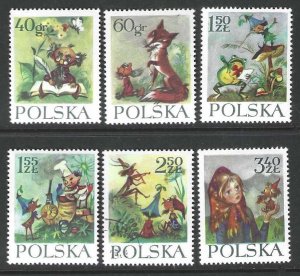 Poland 1105-1110  Mint/Used SC:$6.90