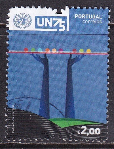 Portugal (2020) Sc 4262 used, high value stamp. See ULC